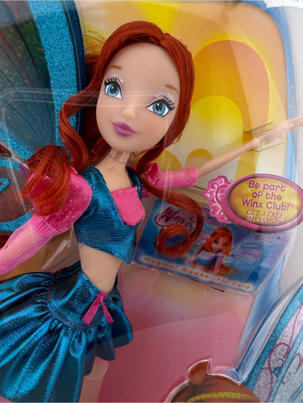 Winx Club Jakks Pacific Believix Bloom Doll 2012 New In Box